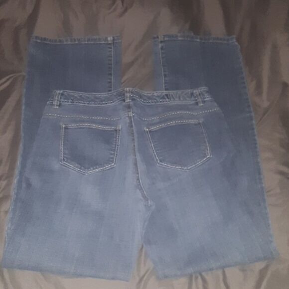 Michael Kors Blue Flare Jeans Size 8 - Picture 4 of 6
